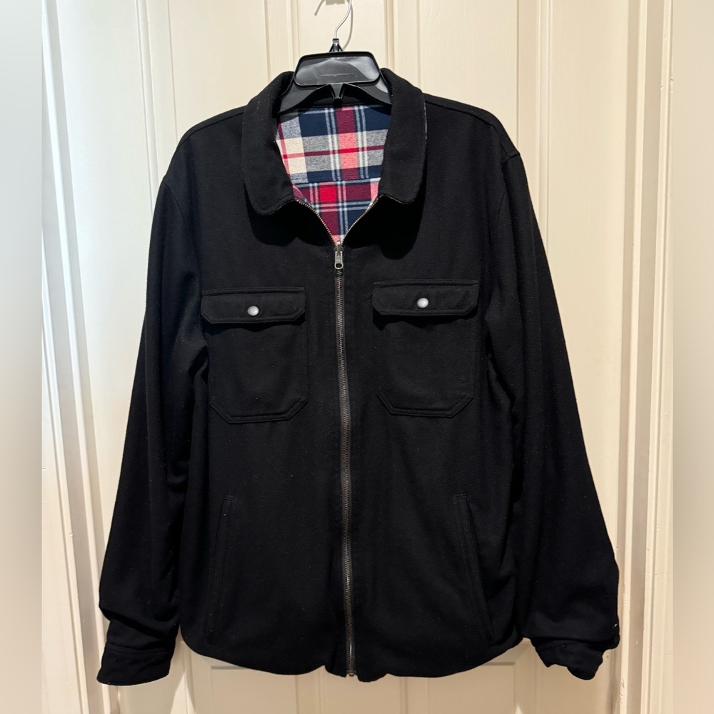 Banks Journal mens reversible shirt jacket coat